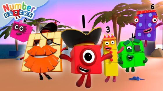 The Treasure of Hexagon Island 🏴‍☠️ – Special Episode! | 123 Learn to Count | @Numberblocks - Kingdom Kids Zone, Little Learners - Numberblocks