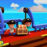 Little People | Pirates Find Treasure! 🏴☠️ | Halloween Cartoons | Little People Fisher Price - Kids TV Series, Kingdom Kids Zone - Little People - Fisher Price
