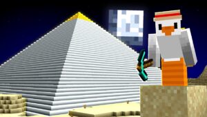 Building Giant Pyramids in Minecraft - Gameplay, Kingdom Kids Zone, Minecraft - CringyGull