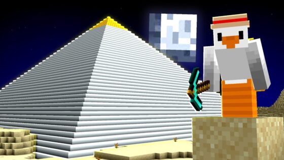 Building Giant Pyramids in Minecraft - Gameplay, Kingdom Kids Zone, Minecraft - CringyGull