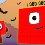 🦇 1 to 1,000,000 Halloween Extravaganza! 🕸️ | Learn to Count | @Numberblocks - Kingdom Kids Zone, Little Learners - Numberblocks