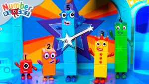 Top of the Blocks – Roll up, roll up for the BIGGEST show! | Toy Play & Count | @Numberblocks - Kingdom Kids Zone, Little Learners - Numberblocks