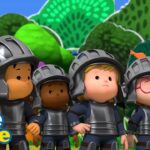 Little People | Little Knights VS Monster! 👻 | Educational Cartoons | Little People Fisher Price - Kids TV Series, Kingdom Kids Zone - Little People - Fisher Price