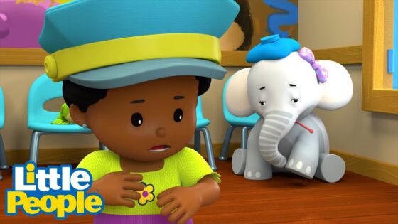 Little People | The Little Elephant is Sick, We Need to Help! 🐘 | Little People Fisher Price - Kids TV Series, Kingdom Kids Zone - Little People - Fisher Price