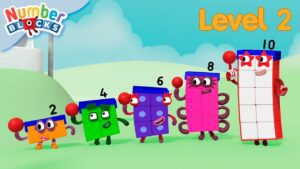 Odds and Evens | Full Episode – S2 E11 | Numberblocks (Level 2 – Orange 🟠) - Kingdom Kids Zone, Little Learners - Numberblocks