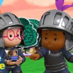 Little People | Knights to the Rescue! 🏰 | Educational Cartoons 1 Hour | Little People Fisher Price - Kids TV Series, Kingdom Kids Zone - Little People - Fisher Price