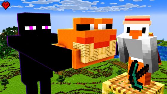 Can I build EVERY Minecraft Mob in One Day? - Gameplay, Kingdom Kids Zone, Minecraft - CringyGull