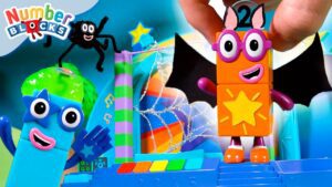 Top of the Blocks – Numberblock Two's Halloween Show! | Toy Play & Count | @Numberblocks - Kingdom Kids Zone, Little Learners - Numberblocks