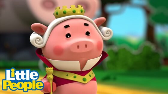 Little People | King Piggy has something to say to YOU | 1 Hour Cartoons |Little People Fisher Price - Kids TV Series, Kingdom Kids Zone - Little People - Fisher Price