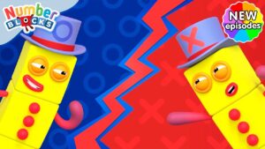 Grid Games Galore | Series 7 | Learn Times Tables | Learn to Count | Numberblocks - Kingdom Kids Zone, Little Learners - Numberblocks