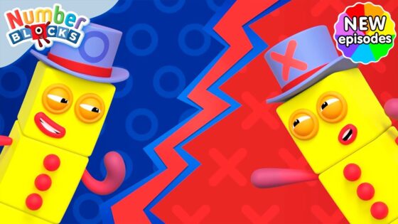 Grid Games Galore | Series 7 | Learn Times Tables | Learn to Count | Numberblocks - Kingdom Kids Zone, Little Learners - Numberblocks