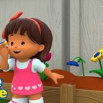 Little People | Check Out this CRAZY Flower! 🌷 | Educational Cartoons | Little People Fisher Price - Kids TV Series, Kingdom Kids Zone - Little People - Fisher Price