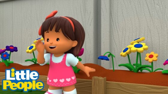 Little People | Check Out this CRAZY Flower! 🌷 | Educational Cartoons | Little People Fisher Price - Kids TV Series, Kingdom Kids Zone - Little People - Fisher Price