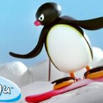 Snowboarder Pingu! 🐧 | Pingu – Official Channel | Cartoons For Kids - Kids (0-4), Kingdom Kids Zone - Pingu - Official Channel