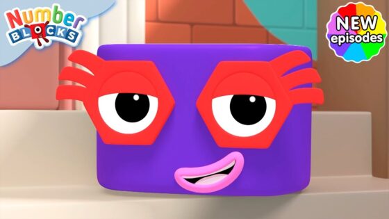 Remix the Sixes | Series 7 | Learn Times Tables | Learn to Count | Numberblocks - Kingdom Kids Zone, Little Learners - Numberblocks