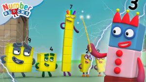 Numberland Halloween Challenge 🎃 | Creepy Counting for Kids | @Numberblocks - Kingdom Kids Zone, Little Learners - Numberblocks