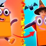 👑 Halloween Dressing up Fun with Numberblock Two! 👗 | DIY crafts | 123 Learn to Count | Numberblocks - Kingdom Kids Zone, Little Learners - Numberblocks