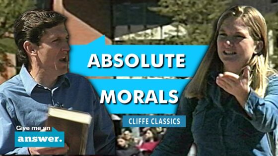 Cliffe Knechtle | Where Does The Conscience & Absolute Morals Come From? | Give Me an Answer - Q&A Sessions, Truth Seekers - Give Me An Answer with Stuart & Cliffe Knechtle