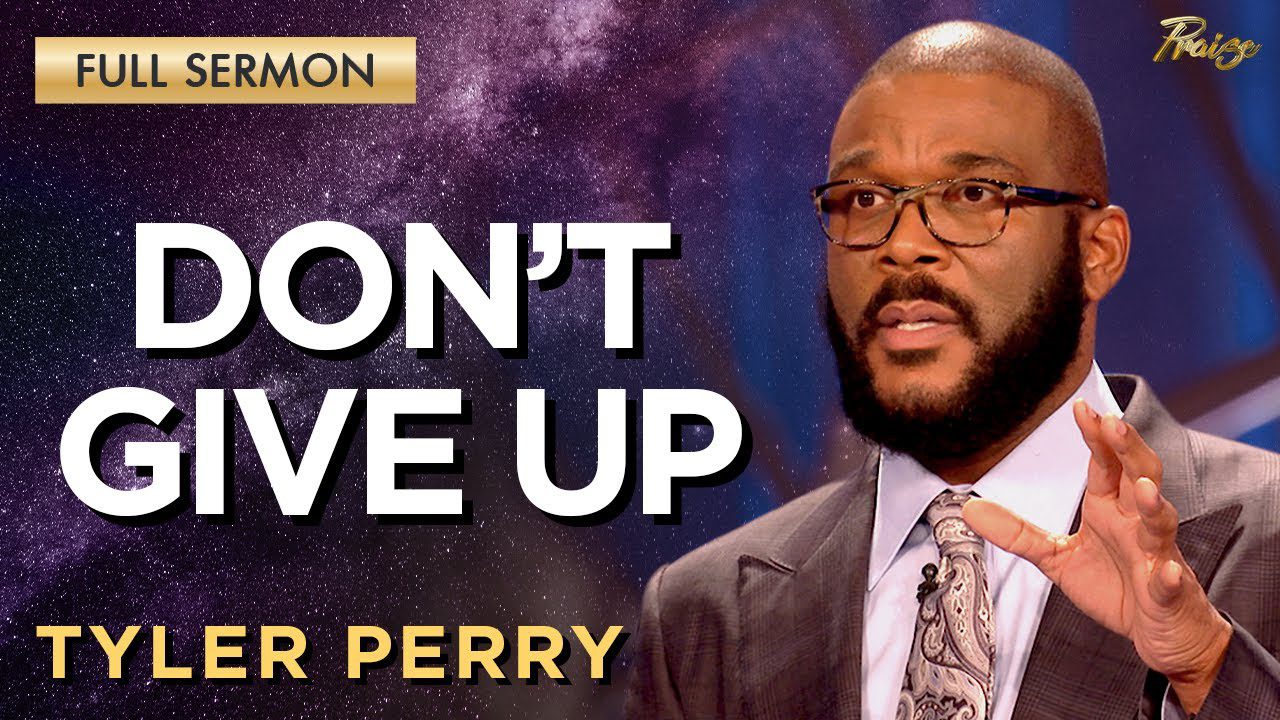 Tyler Perry: Don't Let Fear Keep You from Your Dream! | Praise on TBN ‣ Witness21