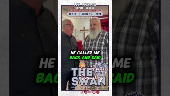My new friend, Bill Wolfe, of Lee Station Baptist Church in Pikeville, TN #dennisswanberg #theswan - Comedy, Shorts - Dennis Swanberg - "The Swan"