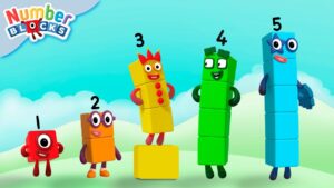 📖 Simple Sums 1 to 5 | Counting for Kids | 12345 | Numberblocks - Kingdom Kids Zone, Little Learners - Numberblocks