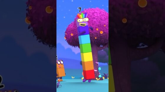 Number Seven | Counting 1 to 10! | Part 4 | Counting made Exciting | Numberblocks #shorts - Kingdom Kids Zone, Little Learners, Shorts - Numberblocks