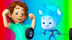 The Lever | The Fixies | Cartoons for kids | Learning videos - Kingdom Kids Zone, Little Learners - The Fixies
