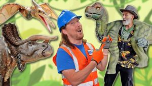 🦕Dinosaur Song and Dance with Handyman Hal🦕 - Kingdom Kids Zone, Sing With Me - Handyman Hal - Music for Kids