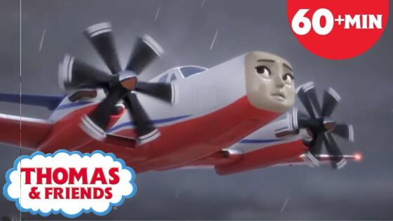 A BIG Storm! | Thomas & Friends | +60 Minutes Kids Cartoons - Kids TV Series, Kingdom Kids Zone - Thomas & Friends