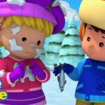 Little People | A Snowy Mess! ☃️ | 1 Hour Cartoons | Little People Fisher Price | Educational - Kids TV Series, Kingdom Kids Zone - Little People - Fisher Price