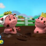 Little People | Fun in the Mud! 🐷 | 3 Hour Cartoons | Little People Fisher Price | Educational - Kids TV Series, Kingdom Kids Zone - Little People - Fisher Price