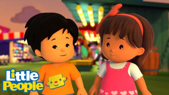 Little People | The Winter Carnival Adventure! ☃️ | Educational Cartoons |Little People Fisher Price - Kids TV Series, Kingdom Kids Zone - Little People - Fisher Price