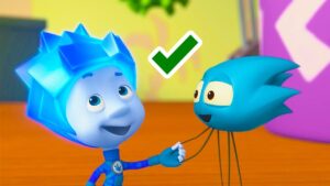 The Spider | The Fixies | Cartoons for kids | Learning videos - Kingdom Kids Zone, Little Learners - The Fixies