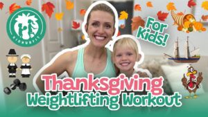 Thanksgiving Workout For Kids! (Ages 4 to 9) Kids Lifting Weights! Fall/Autumn Themed Exercise! - Kingdom Kids Zone, Little Learners - Happy Hubbard’s - Educational Videos for Kids