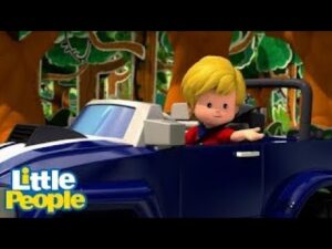 Little People Mini Adventures | Eddie's New SPORT Car! | Kids Cartoons - Kids TV Series, Kingdom Kids Zone - Little People - Fisher Price