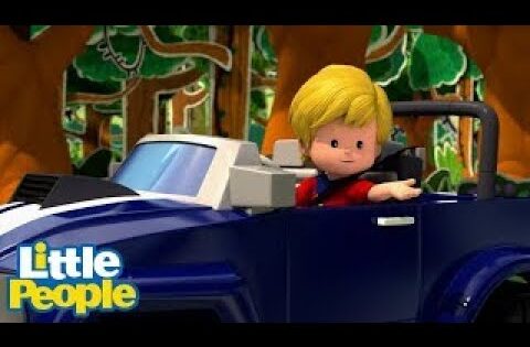 Little People Mini Adventures | Eddie's New SPORT Car! | Kids Cartoons - Kids TV Series, Kingdom Kids Zone - Little People - Fisher Price