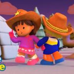 Little People | Cowboys at the North Pole 🧊 | Educational Cartoons | Little People Fisher Price - Kids TV Series, Kingdom Kids Zone - Little People - Fisher Price