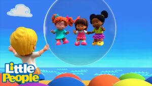Little People | Stuck in a Bubble! 🫧 | Educational Cartoons | Little People Fisher Price | 1 Hour - Kids TV Series, Kingdom Kids Zone - Little People - Fisher Price