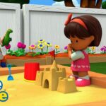 Little People | The MOST Beautiful Sand Castle 🏰 | Educational Cartoons | Little People Fisher Price - Kids TV Series, Kingdom Kids Zone - Little People - Fisher Price