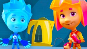 The Electric Kettle | The Fixies | Cartoons for kids | Learning videos - Kingdom Kids Zone, Little Learners - The Fixies