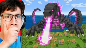 How Big Can Godzilla Get? - Gameplay, Kingdom Kids Zone, Minecraft - EYstreem