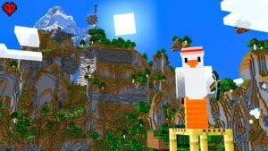 Building Big Mountains in Minecraft - Gameplay, Kingdom Kids Zone, Minecraft - CringyGull