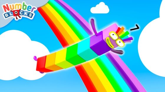 Lucky Seven's BEST Adventures | 123 – Maths Cartoons for Kids | Numberblocks - Kingdom Kids Zone, Little Learners - Numberblocks