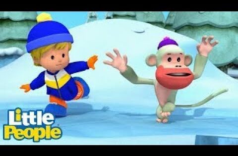 Little People Mini Adventures | The WRONG Way To Ice Skate 😱 | Kids Cartoons - Kids TV Series, Kingdom Kids Zone - Little People - Fisher Price