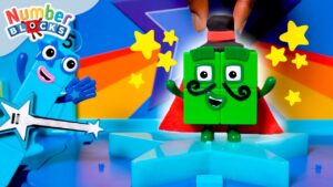 Top of the Blocks – Numberblock Four's Thanksgiving Show! | Toy Play & Count | @Numberblocks - Kingdom Kids Zone, Little Learners - Numberblocks