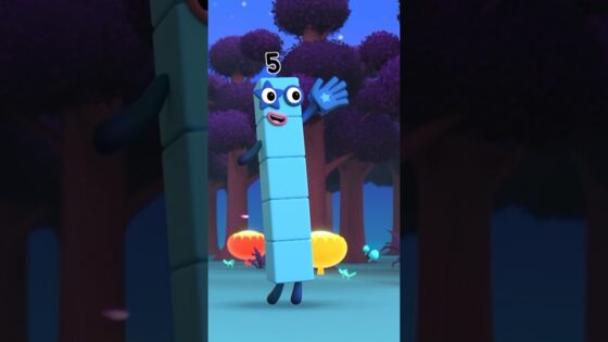 Meet Five | Fun Counting 1 to 10! | Part 3 | Counting made Exciting | Numberblocks #shorts - Kingdom Kids Zone, Little Learners, Shorts - Numberblocks