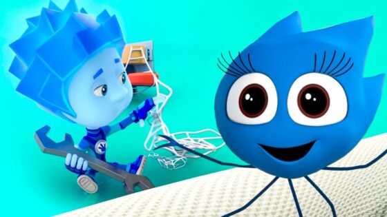 Фиксики — Скоро новая серия «Паутина» (трейлер) I 5-й сезон «Дай пять!» - Kingdom Kids Zone, Little Learners - Фиксики