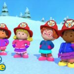 Little People | Firefighters to the Rescue in the Snow?👩🏽🚒| Educational |Little People Fisher Price - Kids TV Series, Kingdom Kids Zone - Little People - Fisher Price