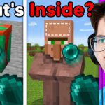What's Inside Minecraft Blocks and Mobs? - Gameplay, Kingdom Kids Zone, Minecraft - EYstreem