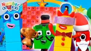 Top of the Blocks – Who's the Winner? | Toy Play & Count | @Numberblocks - Kingdom Kids Zone, Little Learners - Numberblocks